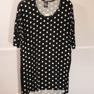 Agnes & Dora Hi-Lo 3/4 Sleeve Tunic